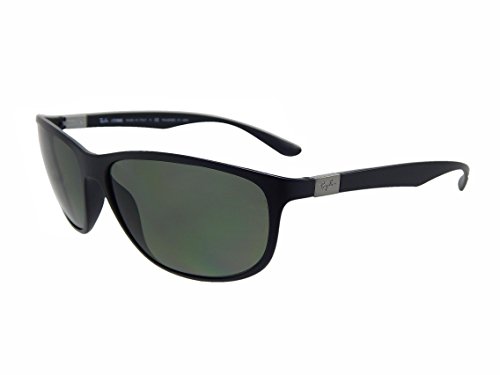 Ray-Ban Liteforce Tech RB4179 601S9A Matte Black/Polarized Green 62mm Sunglasses3