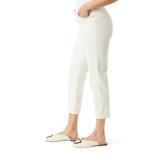 Gloria Vanderbilt Women's Weekend Boyfriend Fit Ankle to Jean with Adjustable Roll Cuff Standard2