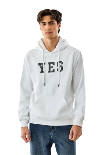 Image of SNITCH Men Casual Hoodie| Oversized Fit Hooded Neckline with Graphic Print & Long Sleeve| Soft Cotton-Polyester Blend for Daily Winter Wear & Streetwear