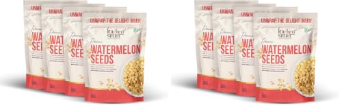 Image of KitchenSmith Premium Watermelon Seeds - Pack of 8 (200gm Each) | A Nutrient-Rich Superfood For Energy | Digestion & Overall Wellness | High In Protein | Raw Watermelon Seeds