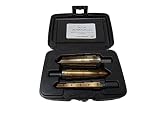 Norseman by Viking Drill and Tool 83750 3 Piece 5/16 in., 9/16 in., and 13/16 in. Gold Oxide HSS Step Reamer...
