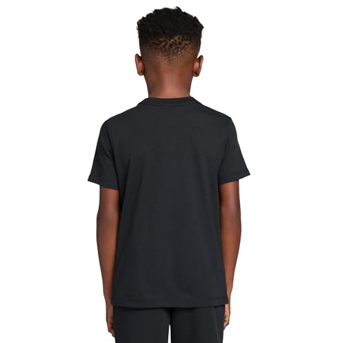 Image of Messi Boys' Lifestyle Short Sleeve T-Shirt, Slim-fit Graphic Tee, Cotton Blend Fabric