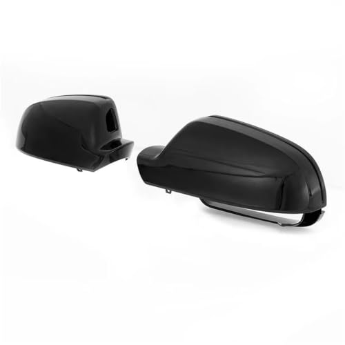 Coque rétroviseur Audi A4 B8.5 finition noire laquée haut de gamme pour Side Assist