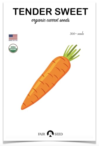 Tendersweet Carrot Seeds, 300+ Seeds