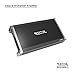Recoil RED1800.5 1800 Watts Class-D Car Audio 5-Channel Amplifier, Mono 1 Ohm Stable, Remote Bass Knob Included