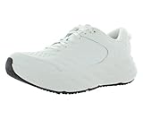 HOKA Womens Bondi Slip Resistant, Frost/Frost, 9