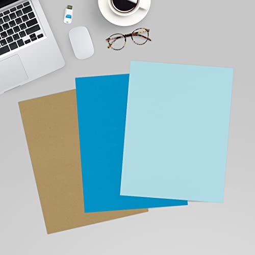 Lux Papers 8.5 X 11 Inch Pastel Blue 50/Pack (81211-P-64-50) #TOP5