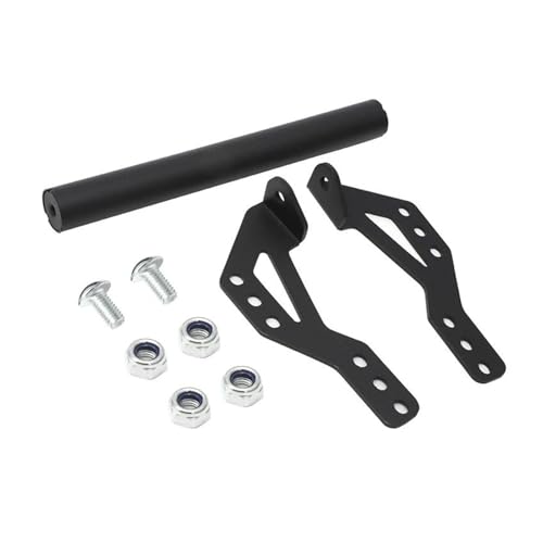 Xtufxkch NAV Halterung Motorrad Für Suzuki V Für Strom DL 650 2014-2019 Telefon Halterung Navigation Windschutzscheibe GPS Halter Aluminium(650 2017-2022)