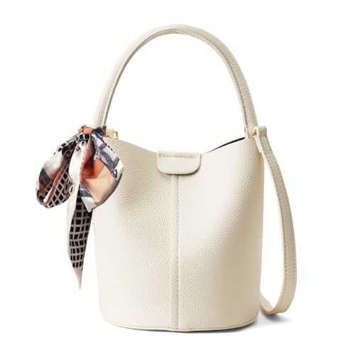 Bucket Bags for Women Mini Crossbody Bag with Removable Shoulder Straps Vegan Leather Handbags Cartera de Mujer