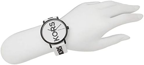 Miniatura 4 de Michael Kors MK2829 Charley - Reloj de silicona blanco con esfera blanca de tres manecillas Blanco
