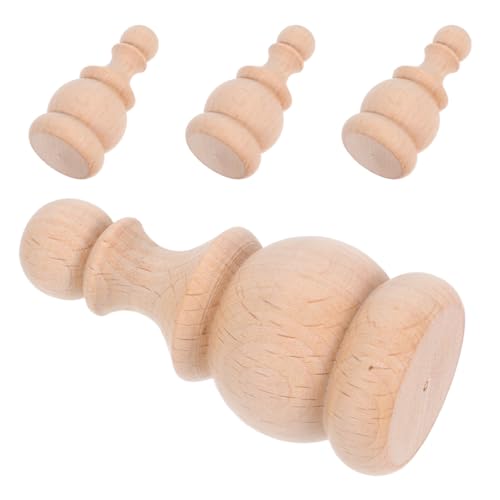 Remates de madera para escaleras interiores y estudios de diseño pack de 4 unidades