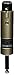 Shure A85F Transformer; Low Z, Female XLR to High Z 1/4-Inch Phone Plug