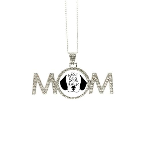 Collier chien maman : cadeau fête des mères original grand-mère