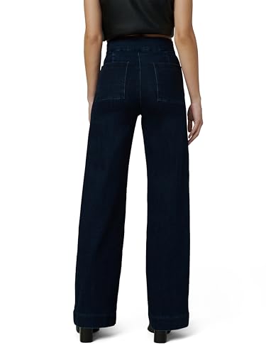 Joe's Jeans Women's High-Rise Wide-Leg Denim Trouser3