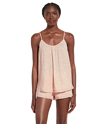 Image of Eberjey Women's Gisele Tencel Printed Modal Ruffle Cami & Shortie Short Set