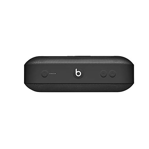 Beats Pill+ Portable Wireless Speaker - Stereo Bluetooth, 12 Hours of Listening Time, Microphone for Phone Calls - Black
