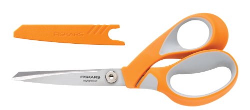 image for Fiskars Crafts 8185 RazorEdge Softgrip Fabric Shears, 8-Inch, Stainles