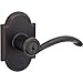 Kwikset 97402-714 740AUL 11P SMT 6AL RCS Austin Series Keyed Entry Door Lever Set Featuring SmartKey Tec, Venetian Bronze