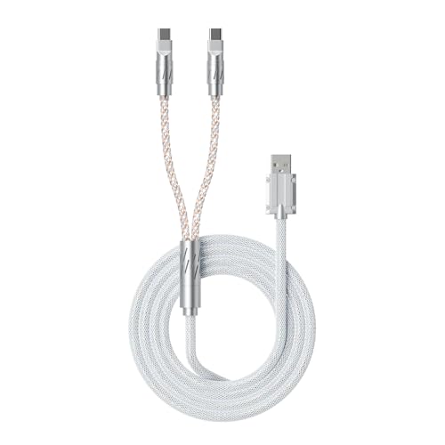 HITIME XVX Keyboard Cable, 2-in-1 USB C to USB A Cable for...
