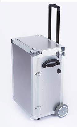 Fusspflegekoffer/Pedicure Trolley PodoMobile Maxi (Silber) Top Preis Cover