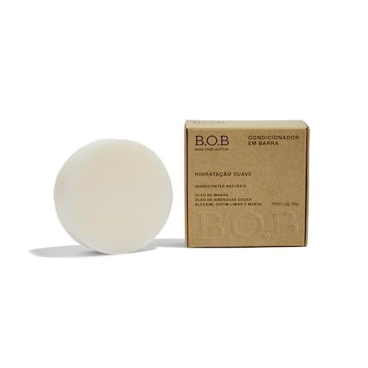 B.O.B Condicionador em Barra Hidratação Suave, 55G
