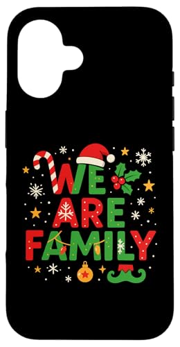 We Are Family Christmas 2025 �p�W���} ��������}�b�`���O�N���X�}�X �X�}�z�P�[�X iPhone 16 �p
