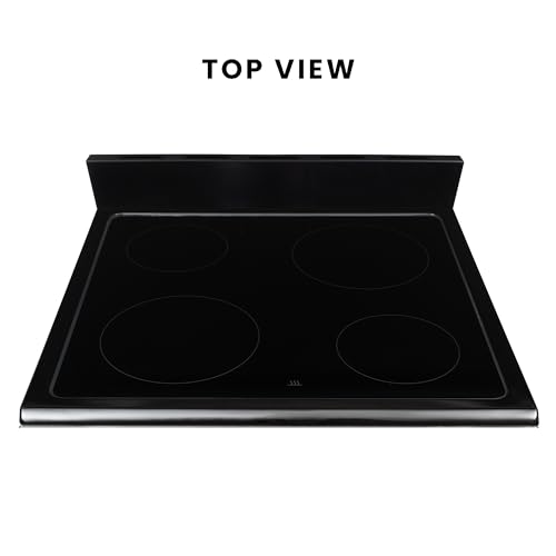 Equator Advanced Appliances ECR 204 (SILVER) Equator 20 Inch Electric Cooking Range 4 Ceramic Burner Convection Oven+Air Fryer Ss thumb #7