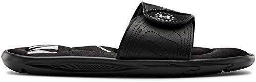 Under Armour Women's Ignite Freedom Slide Sandal, Black (001)/Black, 12 | Image 2