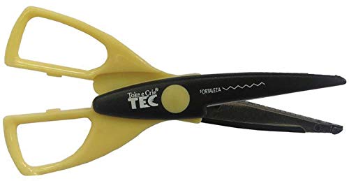 Tesoura para Fortaleza Toke e Crie, Amarelo