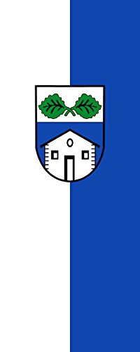 Drapeau Puchheim grand format | Pavillon vertical anti-enroulement 3.5m² - 2
