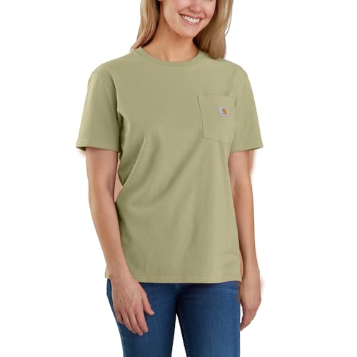 Carhartt Women's 103067 Women's WK87 Workwear Pocket Short Sleeve...