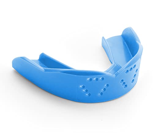 SISU 3D Mouthguard, Electric Blue - Pre-Formed, Easy Fit Protection