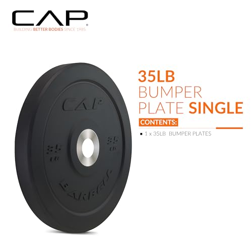 Image of CAP Barbell Rubber Olympic Bumper Plate | Multiple Options /Colors
