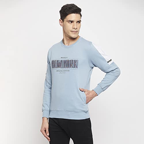 Image of Duke Stardust Men Round Neck Sweatshirt (LF6173 Grey 4XL)