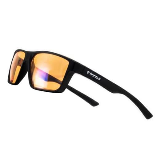 Horus X • Gafas Luz Azul Hombre Mujer | Gafas para ordenador Filtro Azul Accesorio Gamer Esport | One Amber