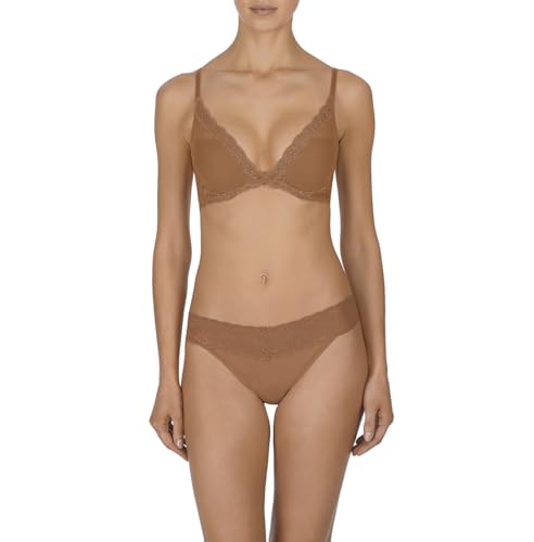 Image of Natori Women Feathers Lace Plunge T-Shirt Bra