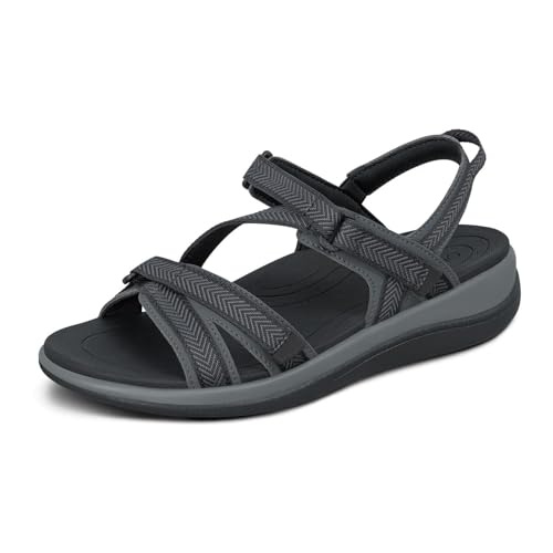 Orthofeet Women's Orthopedic Water-Friendly Lake Sandals