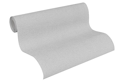 A.S. Création Vliestapete Elegance Tapete Unitapete 10,05 m x 0,53 m grau...