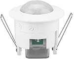 Infrared Motion Sensor 360 Degree Motion Detector Light Switch in-wall Ceiling-Mount PIR Motion Detector for Indoor DIY Lighting