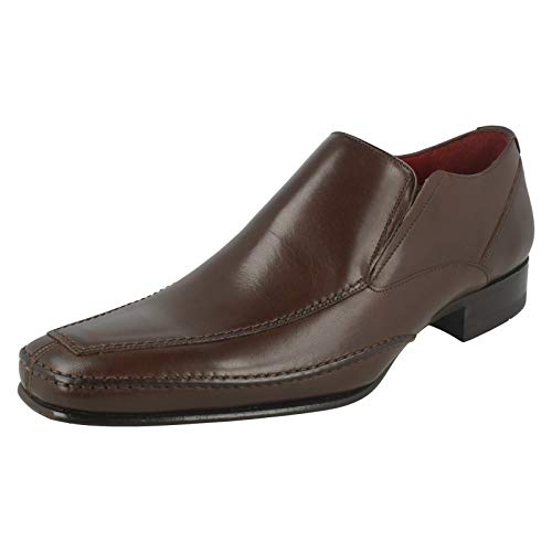 Loake , Herren Mokkasins Schwarz schwarz, Braun - Dunkelbraun - Größe: 7.5 UK