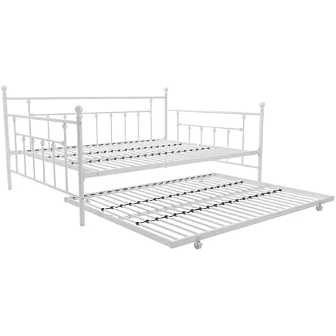DHP Manila Metal Daybed with Trundle Cover