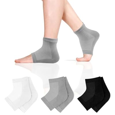 3 Paar Gel Fersensocken