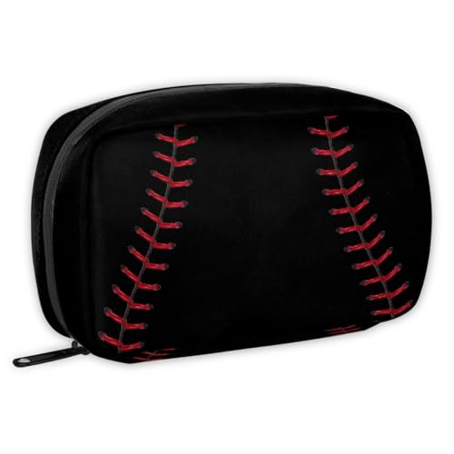 Baseball Toiletry Bag for Boys Men Waterproof Lightweight Small Kids Dopp Kit Shower Makeup Bag Storage Pouches Medicine Bag for Travel Study Camping Essential2