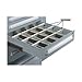 Lyon NF24045D6 6 Segment Divider for #40 and #50 Drawers, Galvanized, 4-5/8" Length x 1-7/8" Height