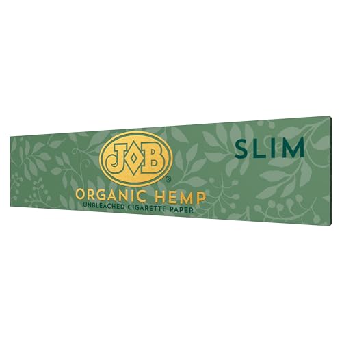 JOB Organic Rolling Paper - King Size Slim Cigarette Paper - 5 Booklets, 32 Leaves Per Book - Image 5