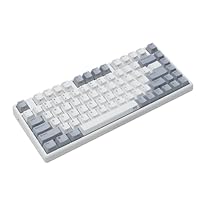 Amazon | NiZ キーボード 【Micro82白い無線RGB】 静電容量無