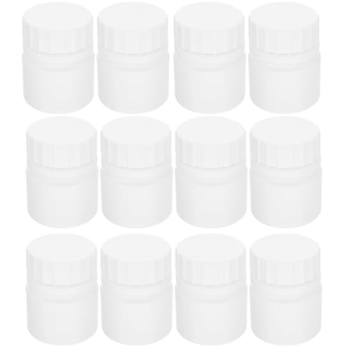 Organizador de Botellas de Medicamentos con 24 Frascos de HDPE 30 Ml y Cierre Seguro