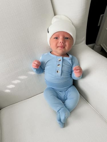 Image of Stroller Society Baby Outfit Set, Soft Baby Clothes, Neutral Newborn Clothes
