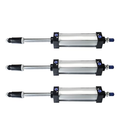 Cylindre pneumatique SCJ 63mm avec course réglable de 50mm