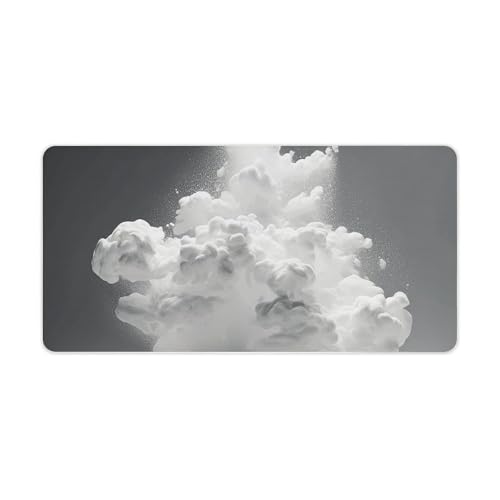Protector de Escritorio A Cloud Floating 30x60cm Blanco miniatura 1